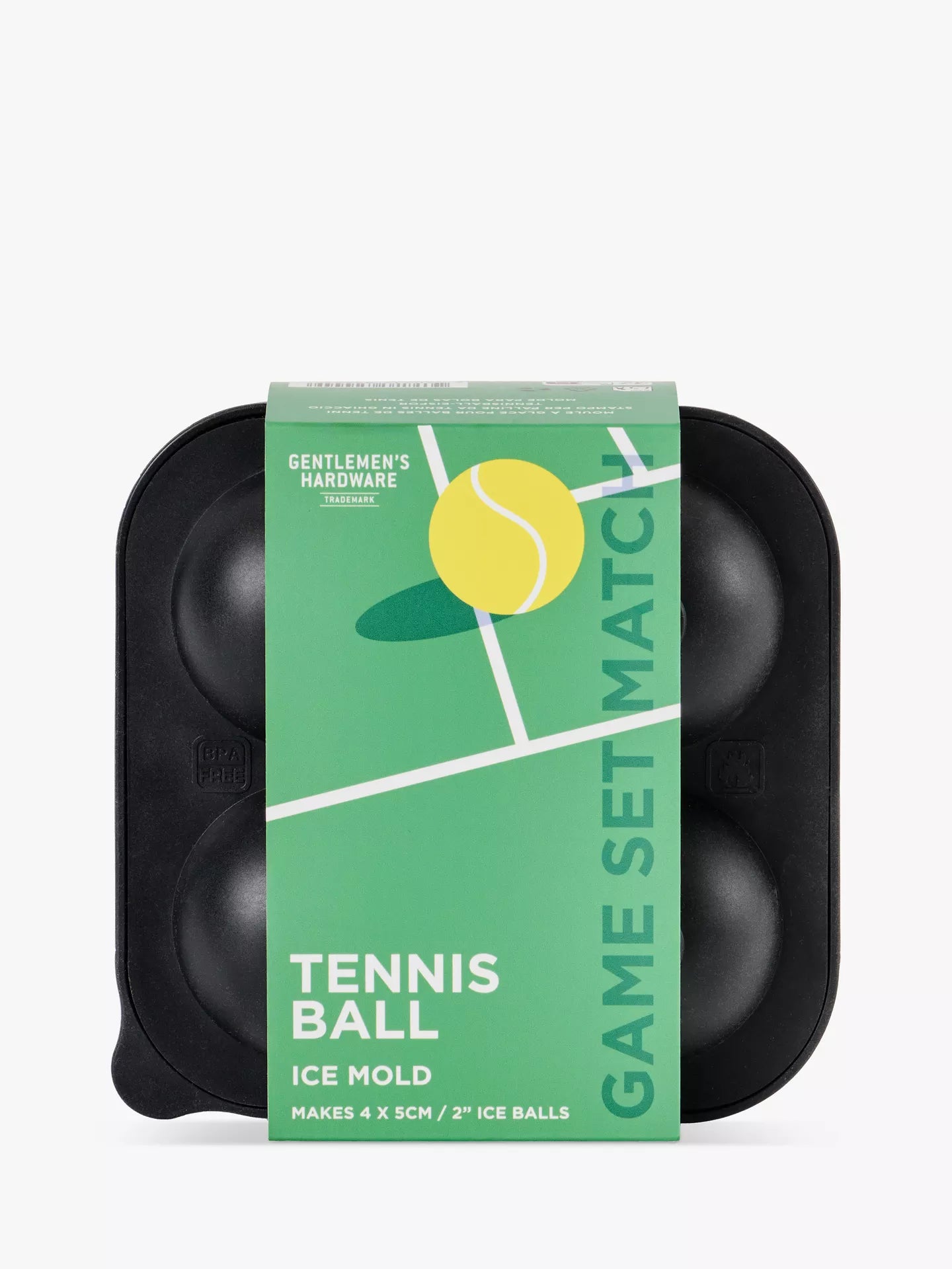 Tennis Ball Ice Mould | Gentlemen's hardware