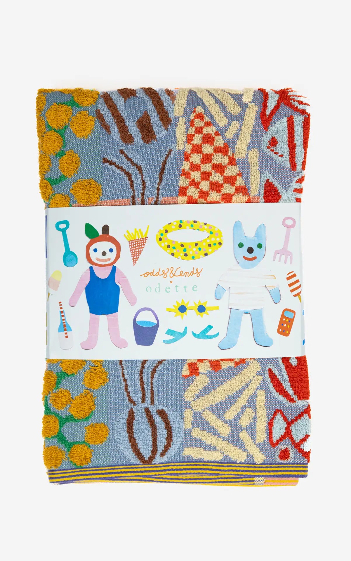 Beach towel - edition 119 - Odette's day at the beach| Foekje Fleur