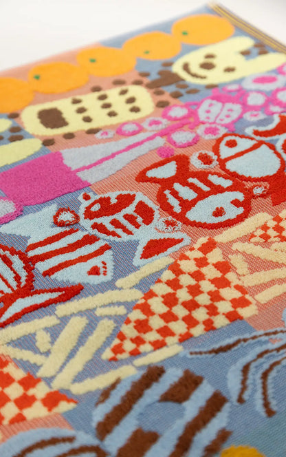 Beach towel - edition 119 - Odette's day at the beach| Foekje Fleur