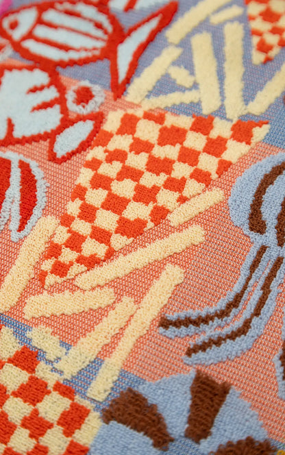Beach towel - edition 119 - Odette's day at the beach| Foekje Fleur