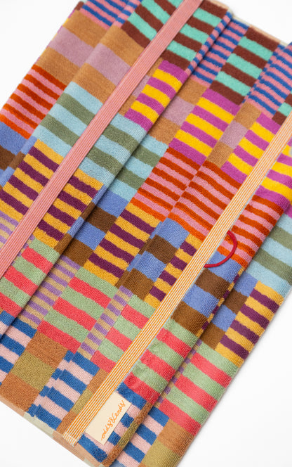 Bath towel - edition 123 - tulip quilt M | Foekje Fleur