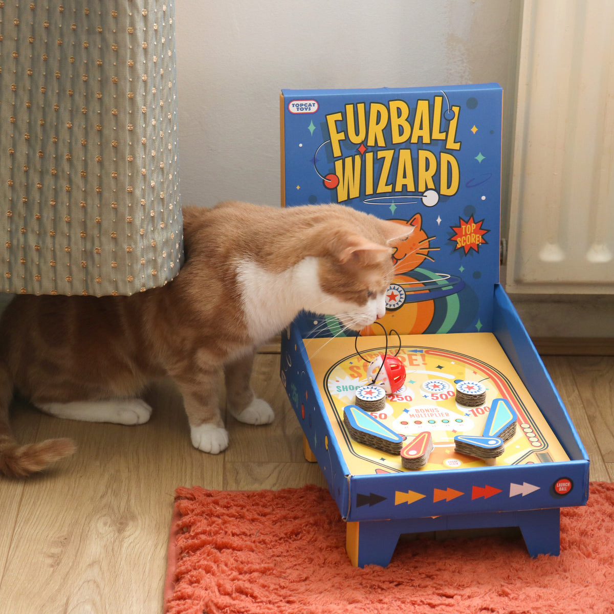 Cat Pinball Scratch Toy | Suck UK