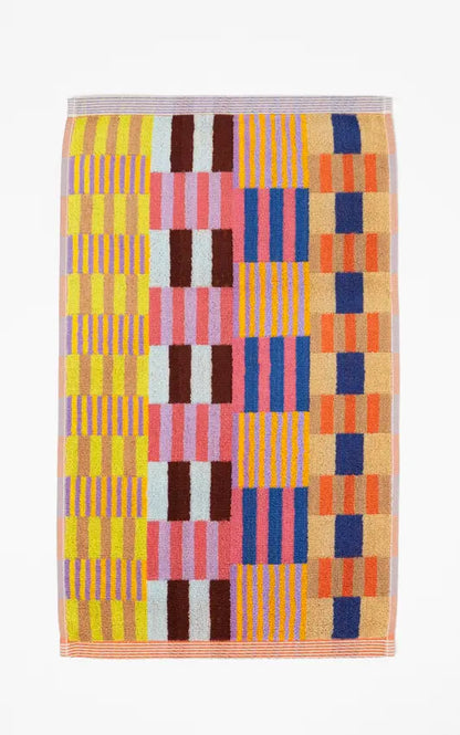 Guest towel duo - edition 124 - tulip quilt | Foekje Fleur