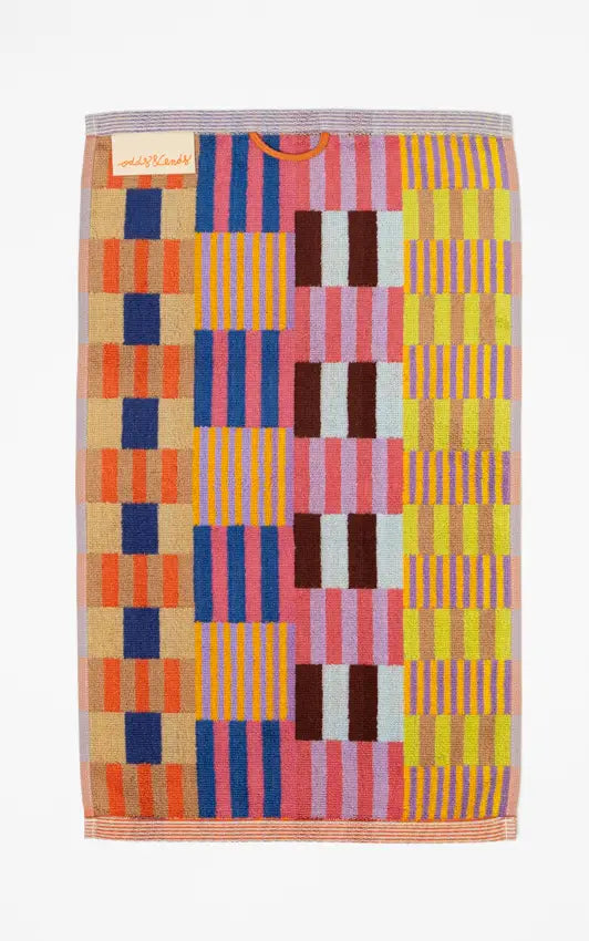 Guest towel duo - edition 124 - tulip quilt | Foekje Fleur