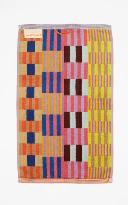 Guest towel duo - edition 124 - tulip quilt | Foekje Fleur