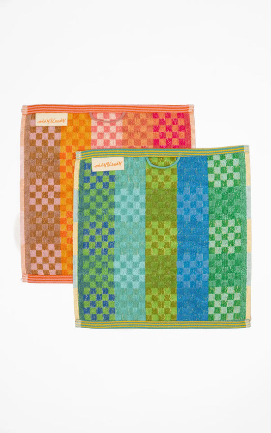 Multi cloth duo - #134 - checkered check | Foekje Fleur