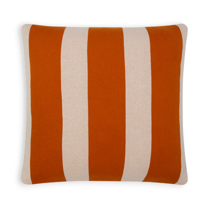 kussen met oranje strepen - Sophie Home