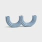 Kaarsenhouder churros - Light Blue | &Klevering