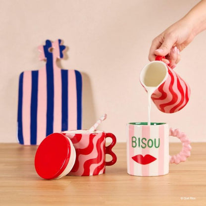 Mug Daniela - Bisou | Que Rico