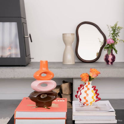 Vase Manolo - Salsa Stripes | Que Rico