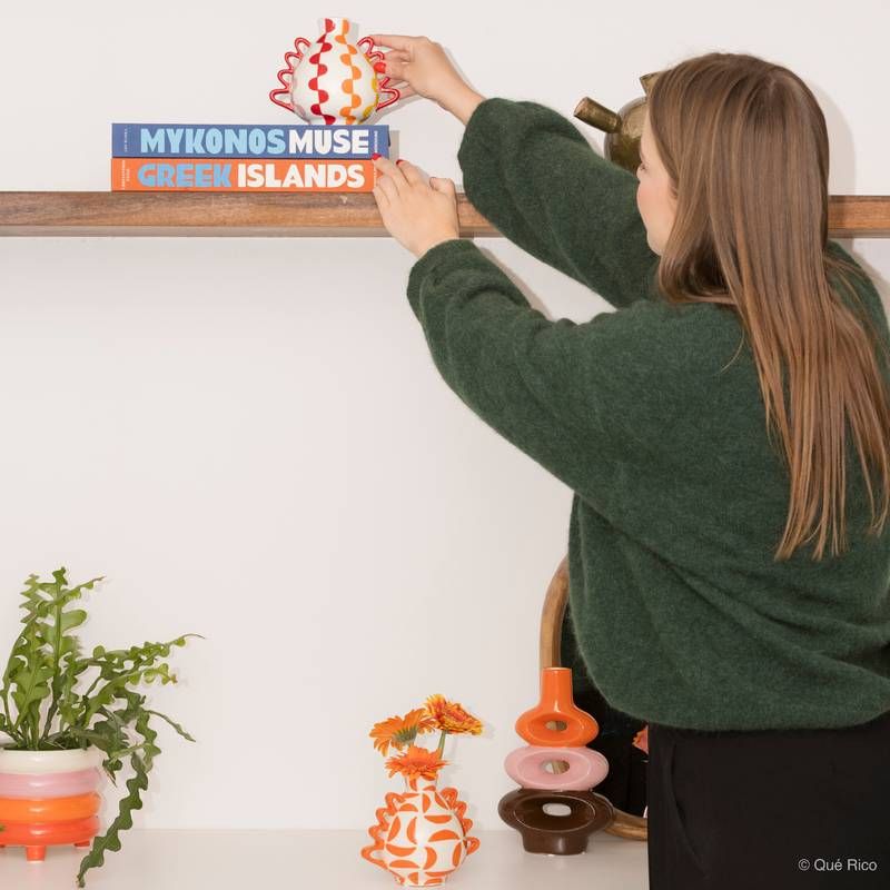 Vase Manolo - Salsa Stripes | Que Rico