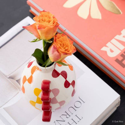 Vase Manolo - Salsa Stripes | Que Rico