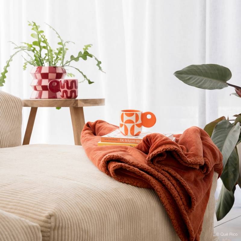 Mug Leonor - Groovy Grids | Que Rico