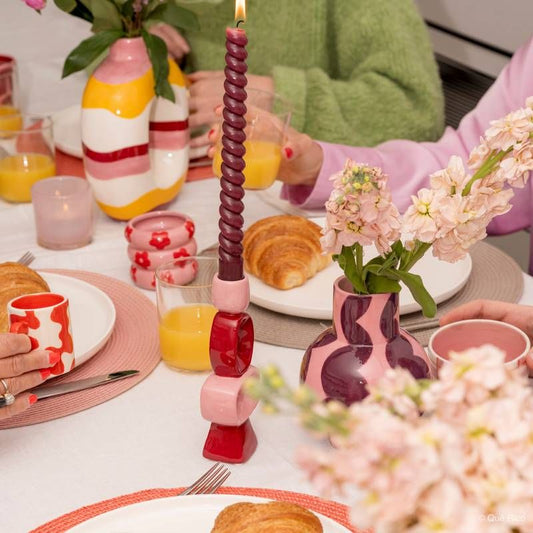 Candle Holder Faustino - Amor Del Color | Que Rico