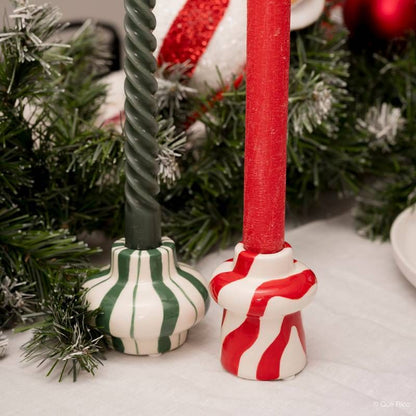 Candle Holder Isidro - Rayas Bailarinas | Que Rico