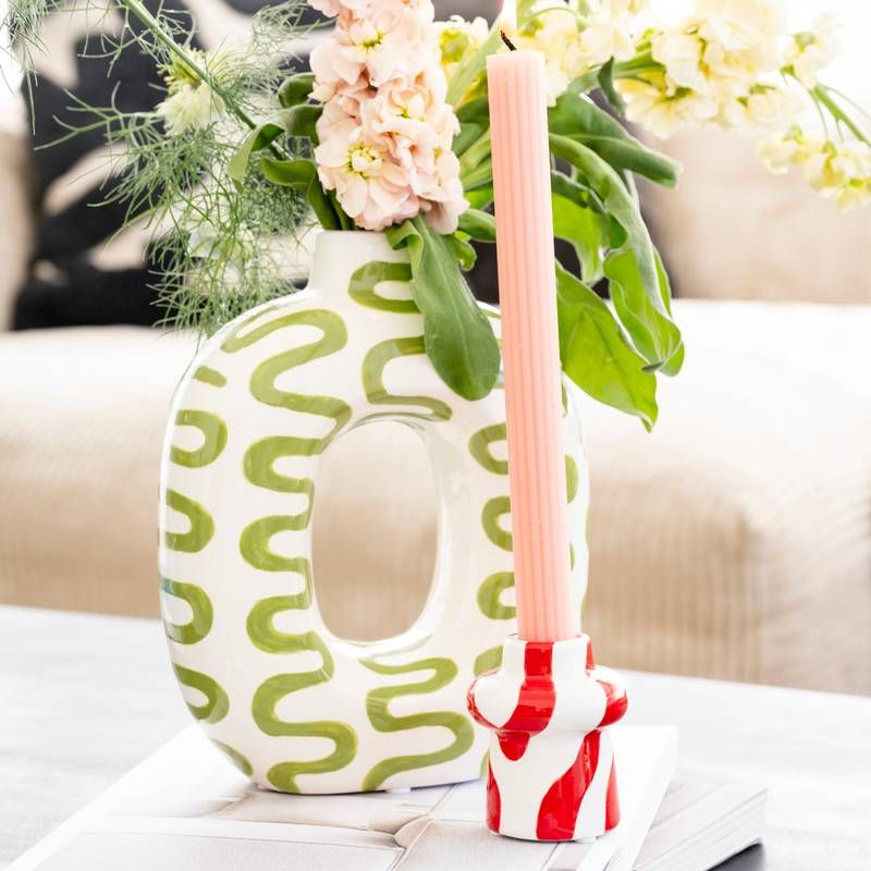 Candle Holder Ramiro - Happy Waves | Que Rico