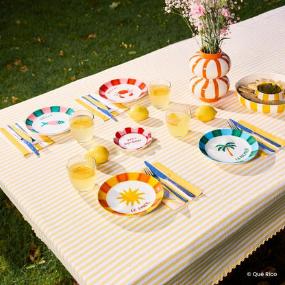 Dessert Plate Diego - Summer - Per stuk | Que Rico