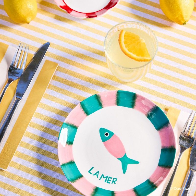 Dessert Plate Diego - Summer - Per stuk | Que Rico