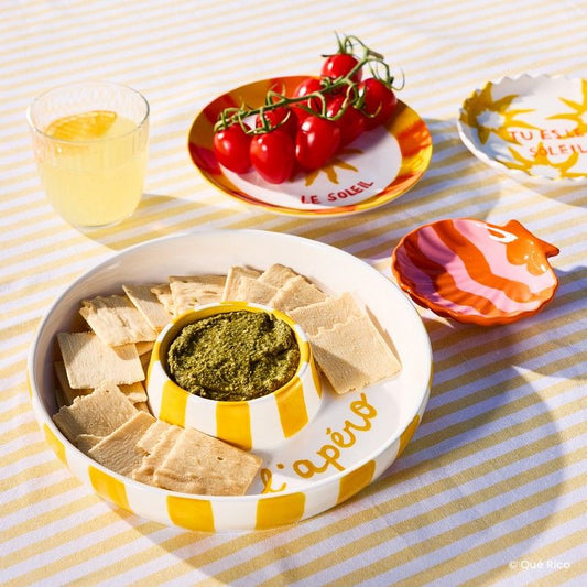 Chip & Dip Bowl Alonso - Rayas Bailarinas | Que Rico