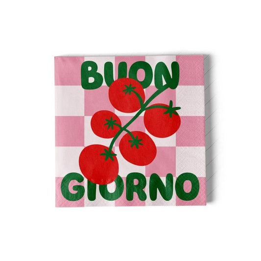 Paper Napkins Buongiorno - 20pack | Atelier Pistache
