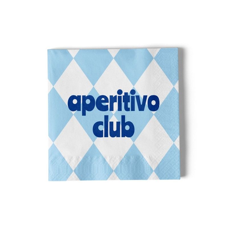 Paper Napkins - Aperitivo Club - 20pack | Atelier Pistache