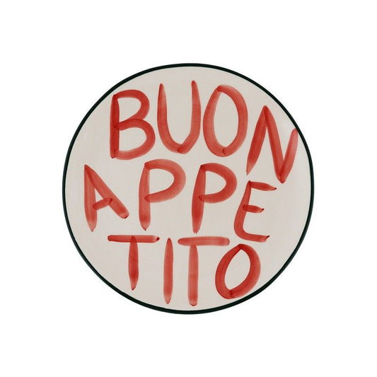 Large Plate Buon Appetito | Atelier Pistache