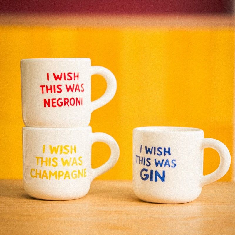 Coffee Mug - I wish this was champagne | Atelier Pistache