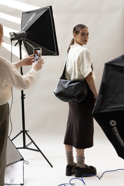 Lot Bold Cross Body - Black | Tinne + Mia