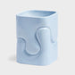 Vase puffy - light blue | &Klevering - de inKijk