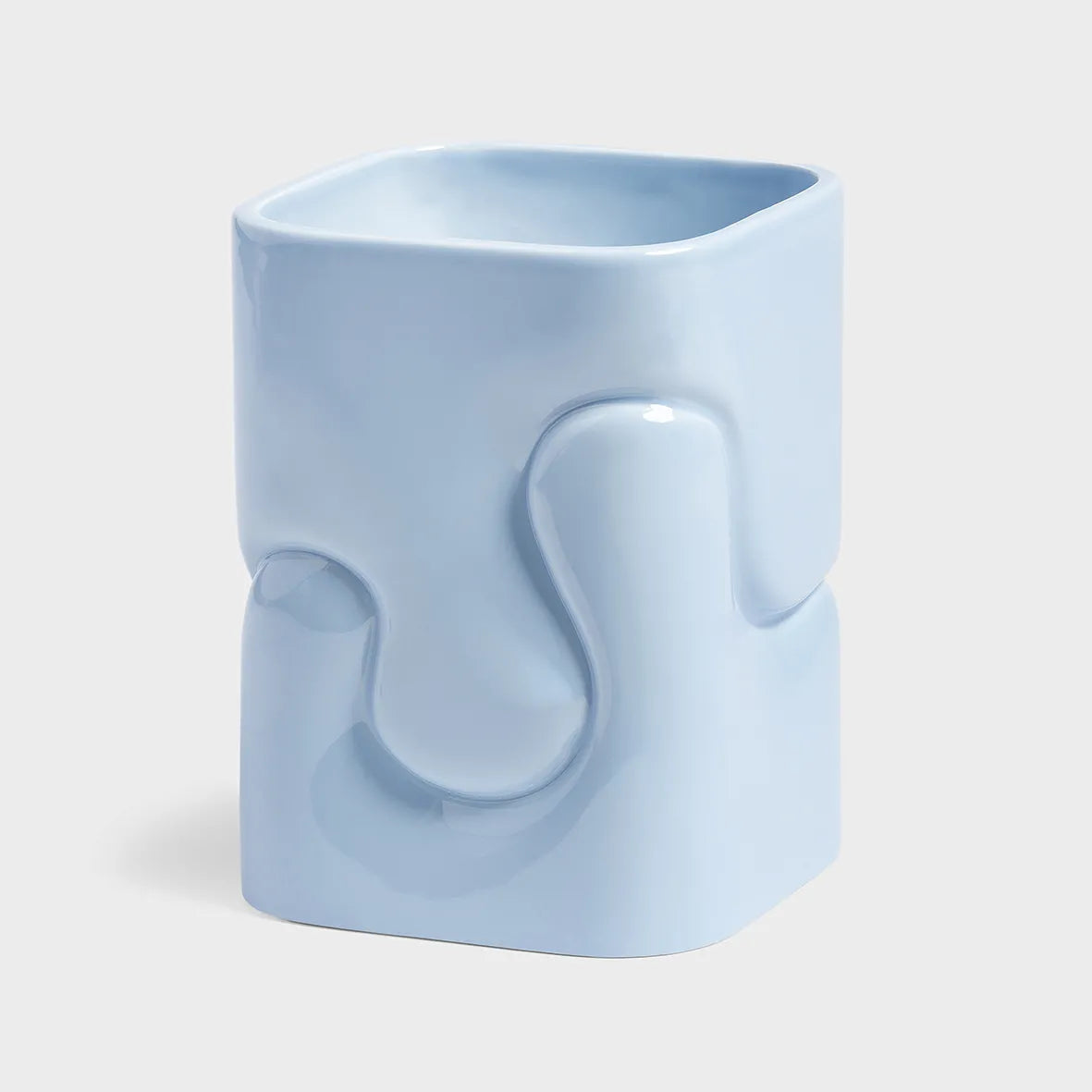 Vase puffy - light blue | &Klevering