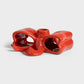 Candle Holder ribbon - Red | &Klevering - de inKijk