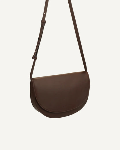 Soma half moon bag - Dark Wood | Monk & Anna