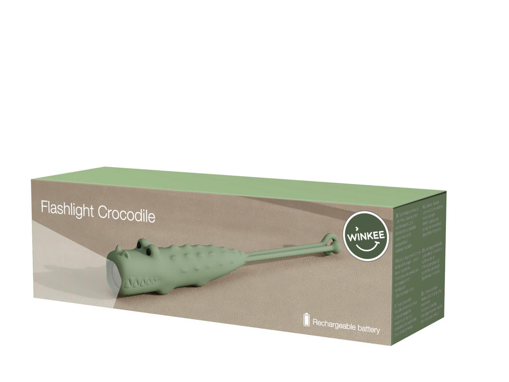 Flashlight crocodile | Winkee Design