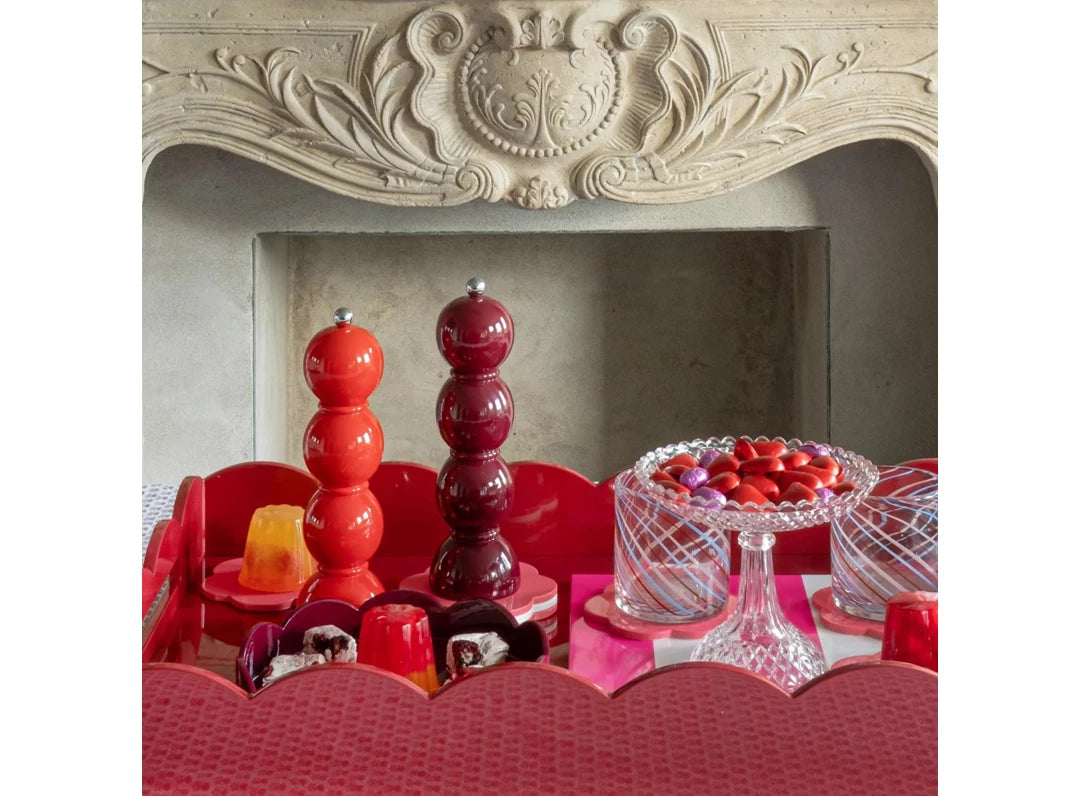 Bobbin Peper- of zoutmolen - Orange - H24cm | Addison Ross