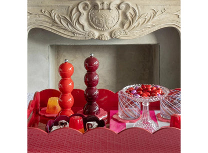 Bobbin Peper- of zoutmolen - Orange - H24cm | Addison Ross