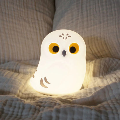 Silicone Nightlight Owl Snowy | Winkee Design