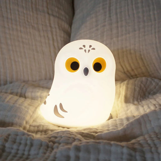 Silicone Nightlight Owl Snowy | Winkee Design