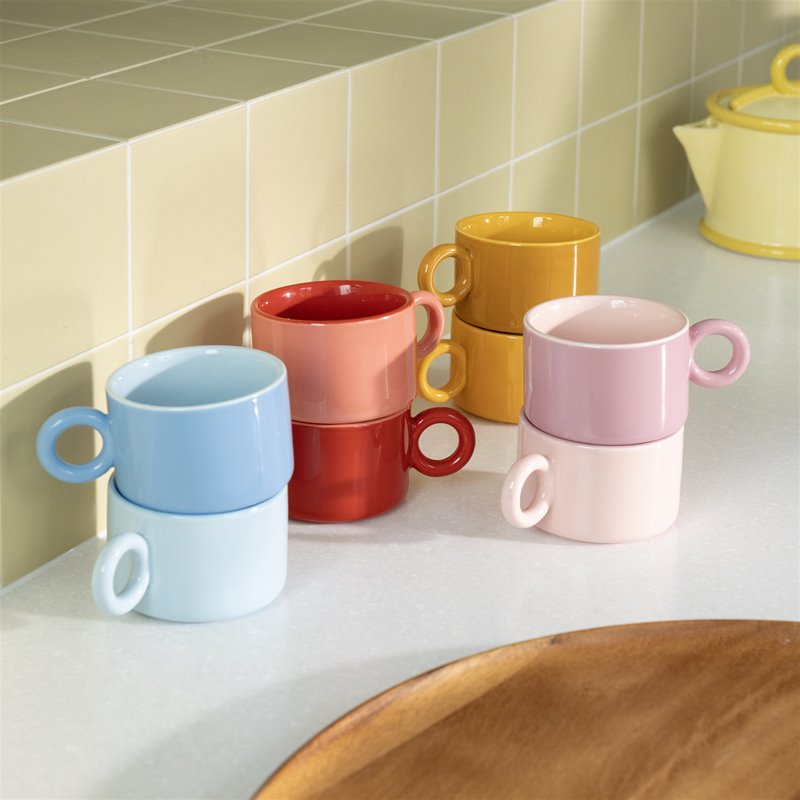 Mug Chiquito - set van 2 - pink | &Klevering - de inKijk