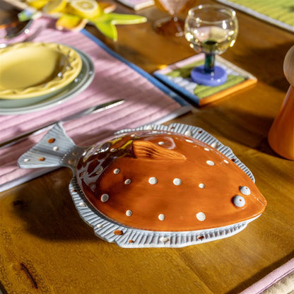 Tureen Plaice - Brown | &Klevering