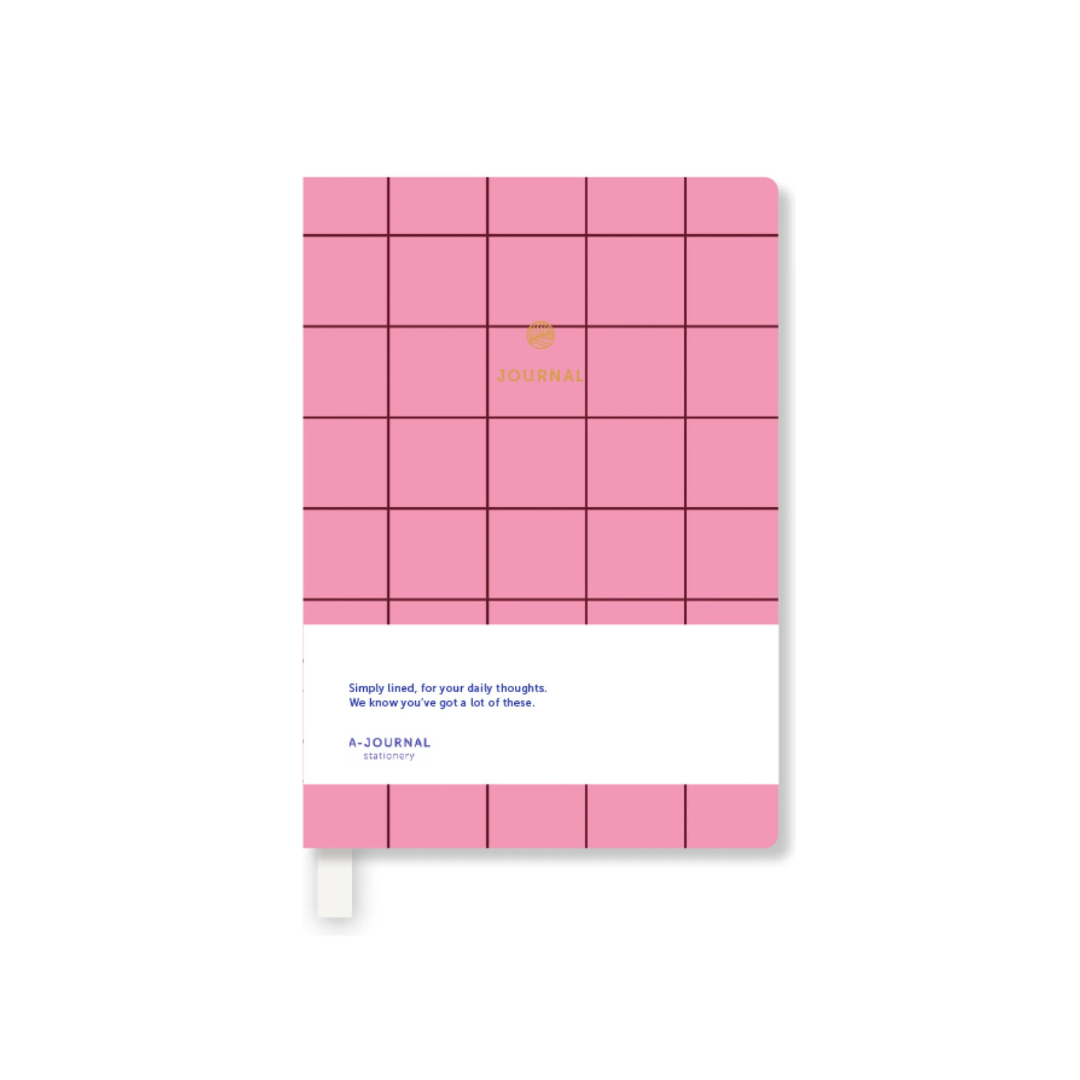 Notebook A7 Checkered Thin | A-Journal