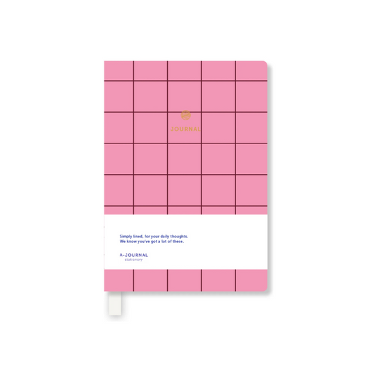 Notebook A7 Checkered Thin | A-Journal
