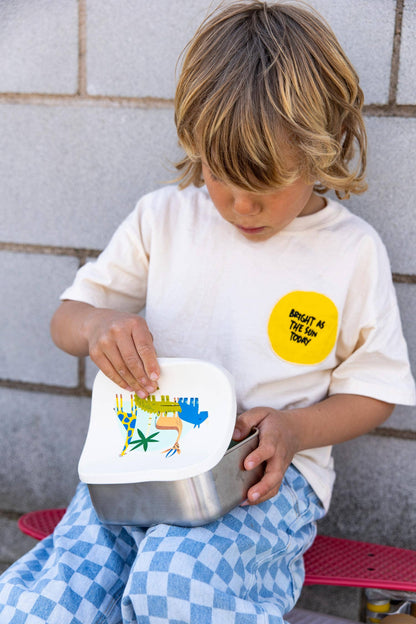 Roestvrijstalen Lunchbox Croc Rock | The Cotton Cloud