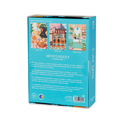 Puzzle Cat Spa - 1000 pcs. | Balvi