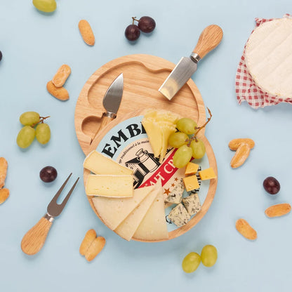 Cheese board with tools - Camembert blue | Balvi