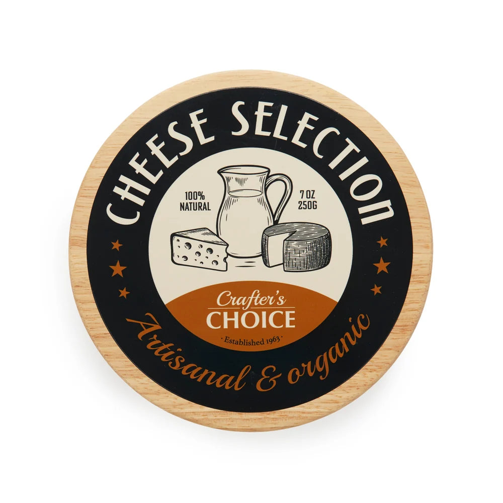 Cheese board with tools - Cheese Selection Black | Balvi