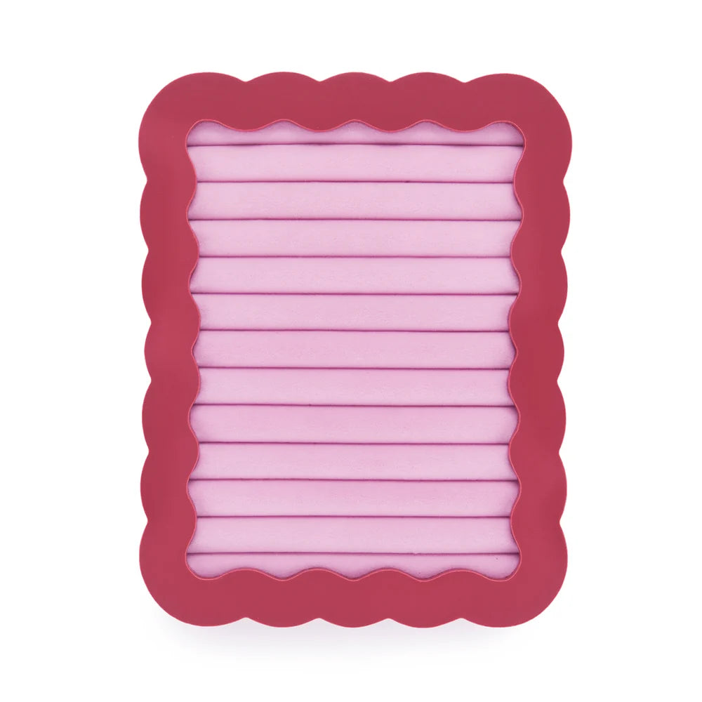 Wiggly Jewelry Display Frame - Pink | Balvi