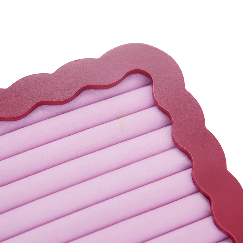 Wiggly Jewelry Display Frame - Pink | Balvi