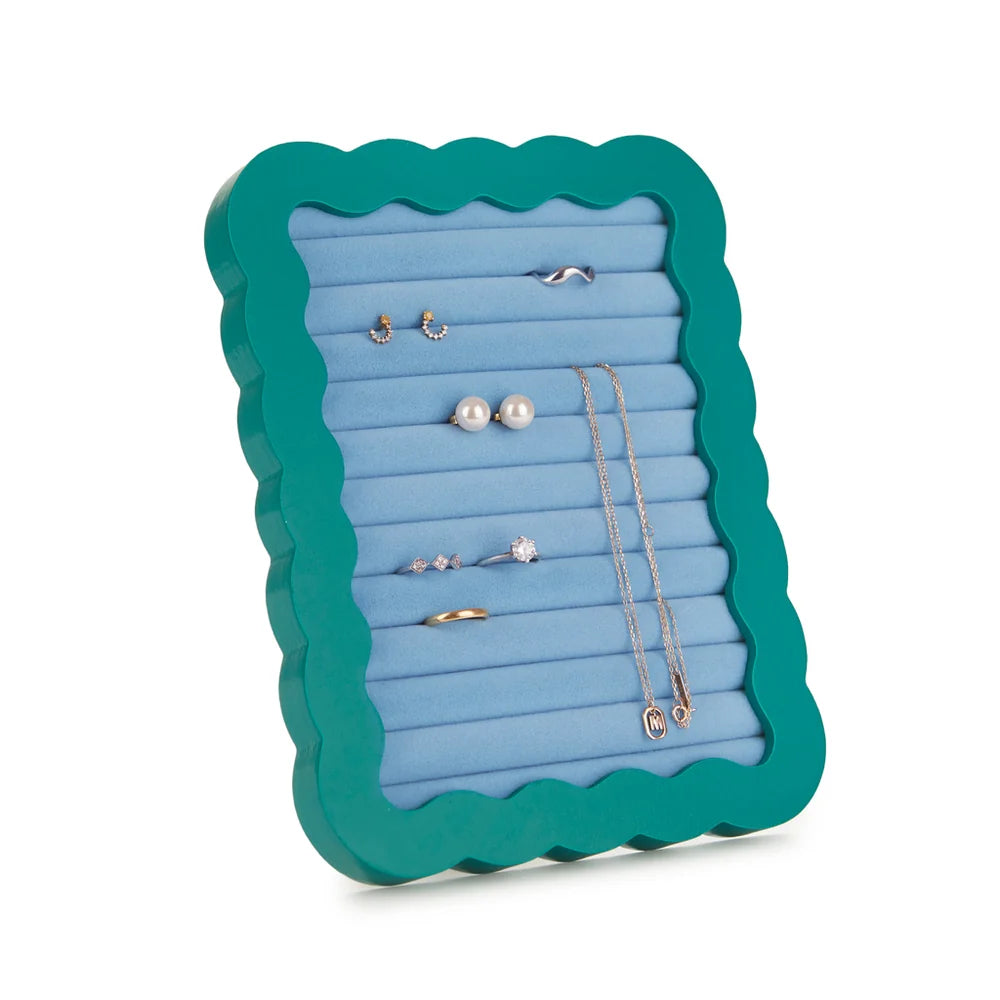 Wiggly Jewelry Display Frame - Blue | Balvi