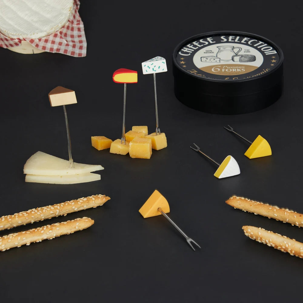 Snack Forks Cheese Selection - set van 8 | Balvi