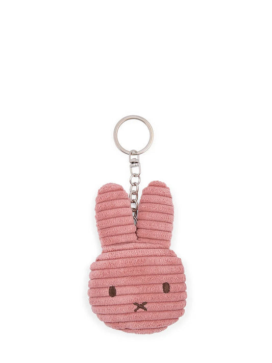 Nijntje Sleutelhanger - eco corduroy - 10 cm - dusty rose | Nijntje Lifestyle